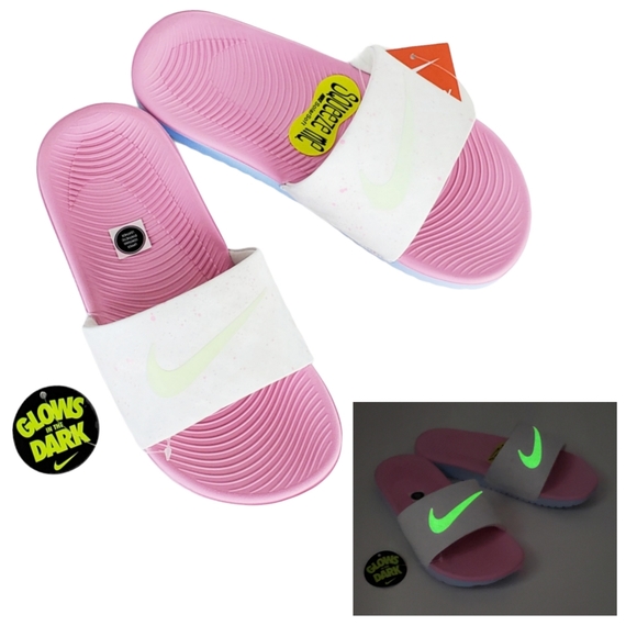 nike kawa glow slides